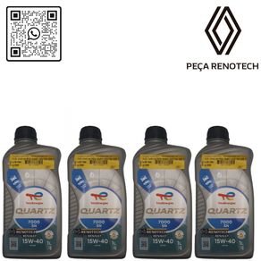 RN 176462-K4 193483 OLEO 15W40 TOTAL QUARTZ SM 5000_7000 SEMI SINT 1L -1-
